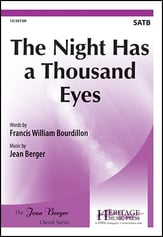 The Night Has a Thousand Eyes SATB choral sheet music cover